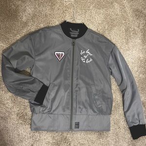 Harley-Davidson satin bomber jacket